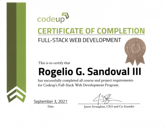 web development certification