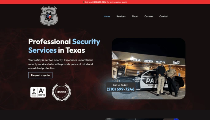 security service website